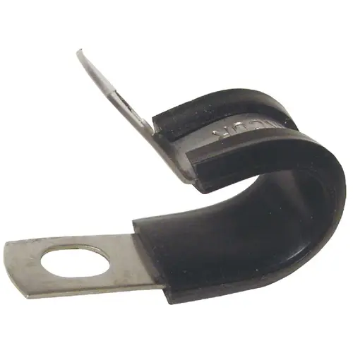 Gardner Bender PPR-1600 1 In. Steel w/Rubber Insert Black Cable Clamp