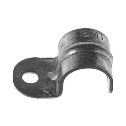 Halex 96152 One Hole Electrical Metallic Tubing Straps, 3/4-In   pack of 4 Galvanized
