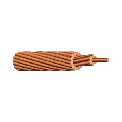 Southwire 10665803 Building Wire 315 ft. 6/1 Stranded Bare Copper Copper