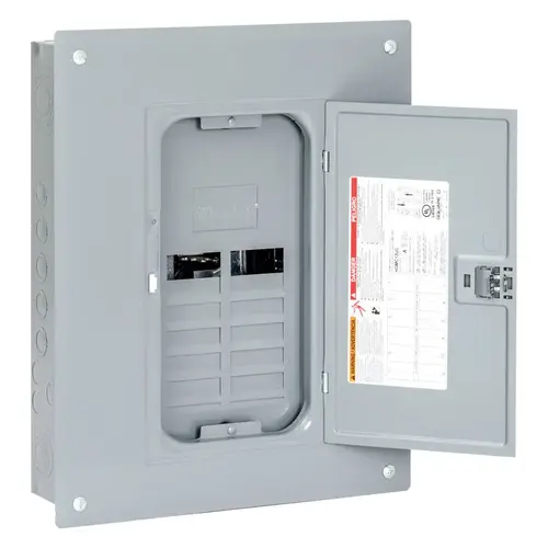 Square D HOM1224L125PC Main Lug Load Center HomeLine 125 amps 120/240 volt 12 space 24 circuits