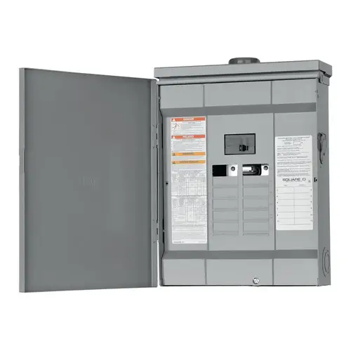 Square D HOM1224M100PRB Main Breaker Load Center HomeLine 100 amps 120/240 V 12 space 24 circuits Combination Mount
