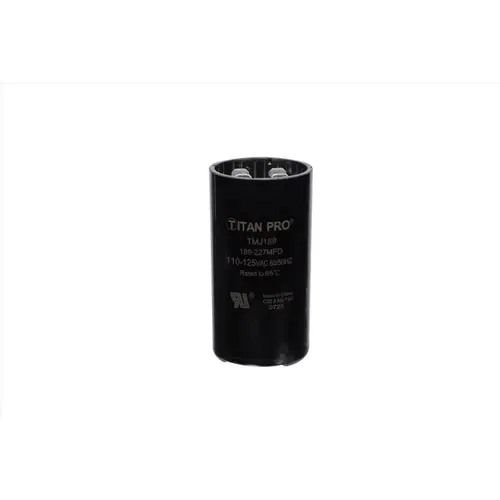 TITAN TMJ189 Round Start Capacitor 189-227 MFD 125 V