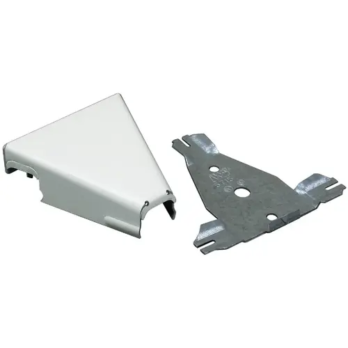 Wiremold B16 White 1/2 In. 90 Deg Connector