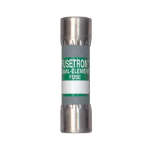 Bussmann BP/FNM-15 Fuse, 15 A, 250 V, 10 kA Interrupt, Melamine Body, D, Low Voltage, Time Delay Fuse Pair Green