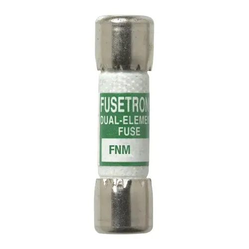Bussmann BP/FNM-2A 2A Fusetron FNM Cartridge General Purpose Time Delay Cartridge Fuse Pair