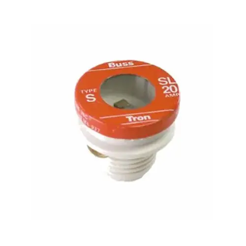 Bussmann BP/SL-30-XCP5 Plug Fuse, 30 A, 125 V, 10 kA Interrupt, Time Delay Fuse - pack of 15