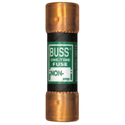 Bussmann NON-60-XCP10 Fuse, 60 A, 250 VAC, 125 VDC, 50 kA Interrupt, Melamine Body, Cartridge Fuse - pack of 10