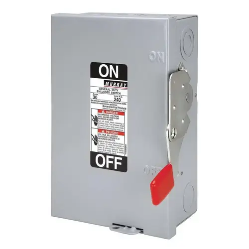 Siemens GF221NRAU GF221NRA Safety Switch, 2 -Pole, 30 A, 240 V