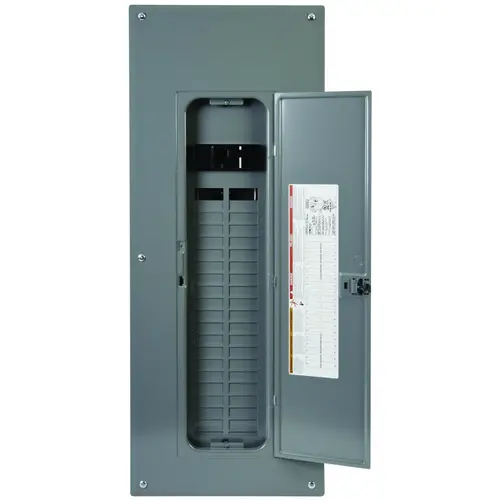 Square D HOM4080M200PC Load Center, 80 -Pole, 200 A, 40 -Space, Plug-On Neutral, NEMA 1 Enclosure