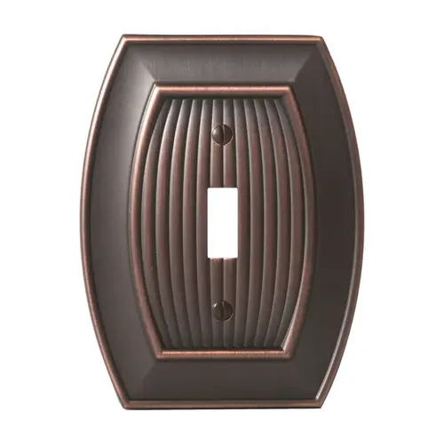 Amerock BP36528ORB 11-3/5" x 6-3/10" Allison Single Toggle Wall Plate Oil Rubbed Bronze Finish