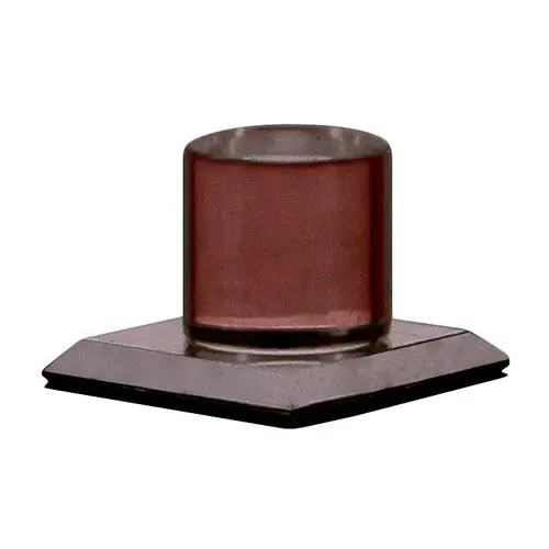 Brixwell MKB2 Bronze Acrylic Stick-On Mirror Knob