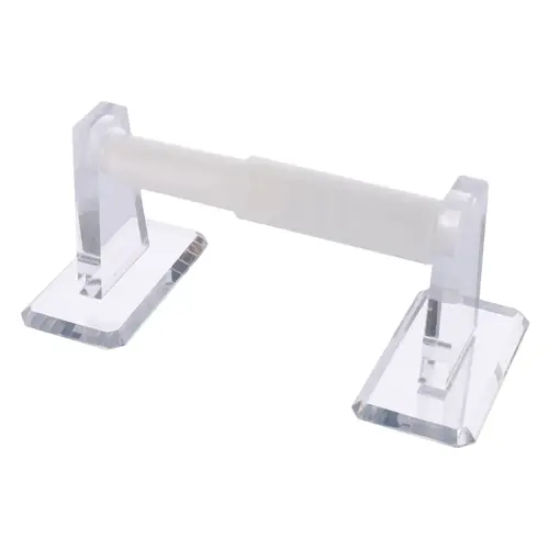 Brixwell MPHC11 Clear Acrylic Mirror Toilet Paper Holder