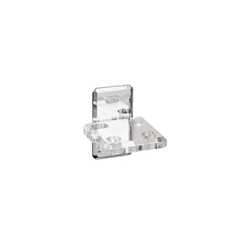 Brixwell MTHC4 Clear Acrylic Mirrored Toothbrush Holder