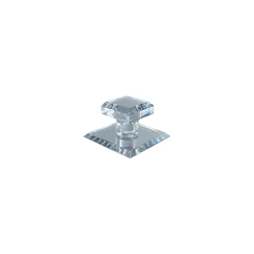Brixwell SMPC3 Small Clear Acrylic Stick-On Mirror Pull