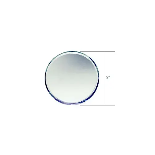 CRL MB22R Clear Mirror Round Shape Glass Mirror Baguettes