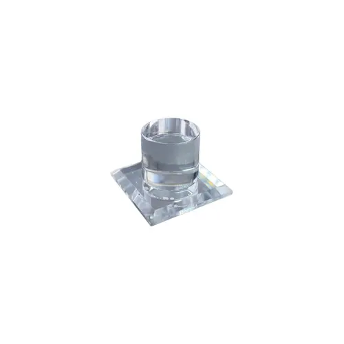 CRL MKC1 Clear Acrylic Stick-On Mirror Knob