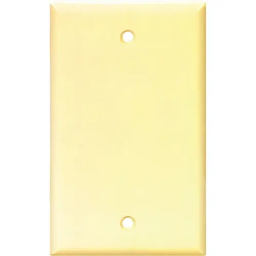 Eaton 2129V-BOX-XCP25 2129 Wallplate, 4-1/2 in L, 2-3/4 in W, 0.08 in Thick, 1 -Gang, Thermoset, Ivory - pack of 25