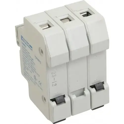 Ferraz Shawmut USM3I 3 Pole, 1000 VDC and 800 VAC, 30 Amp, DIN Rail Mount Fuse Holder