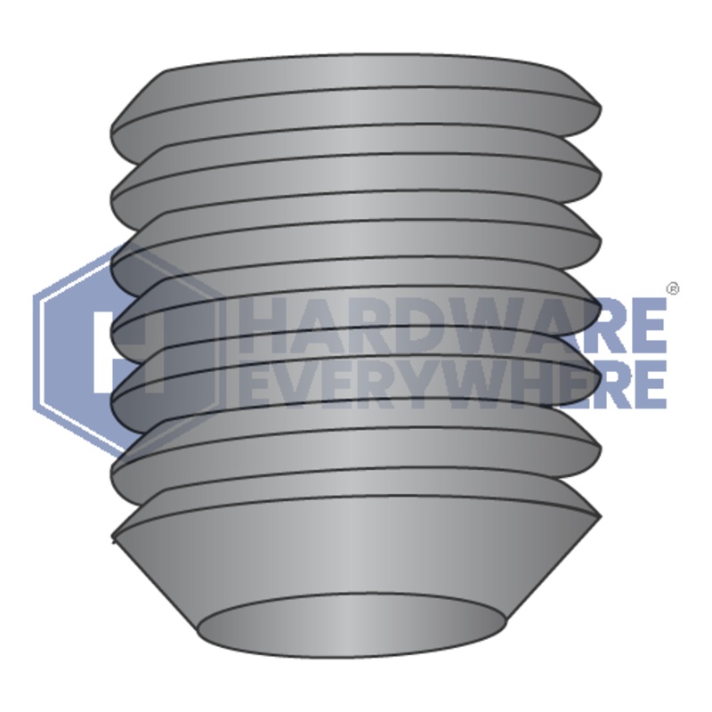 10-24 x 3/16 SOCKET SET SCREWS / Steel / Black Oxide FUL163378750057