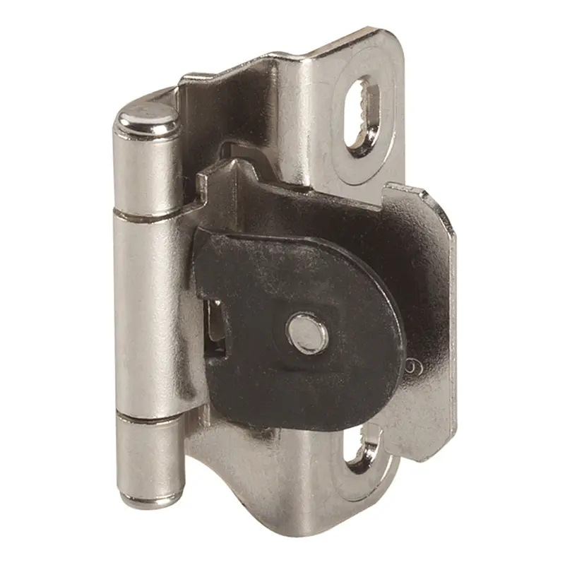 1/4" Overlay Single Demountable HingeNickel