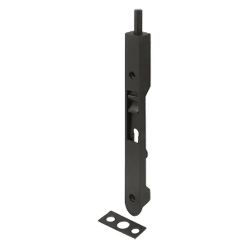 7" Rounded Flush BoltOil Rubbed Bronze