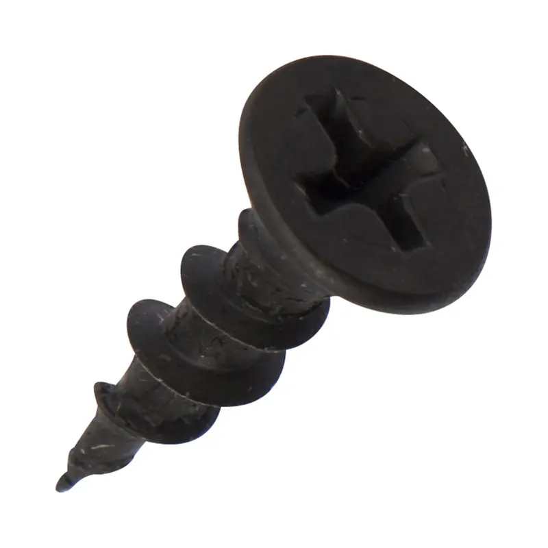 Black Flat Head Wood Screw#6 x 1/2"