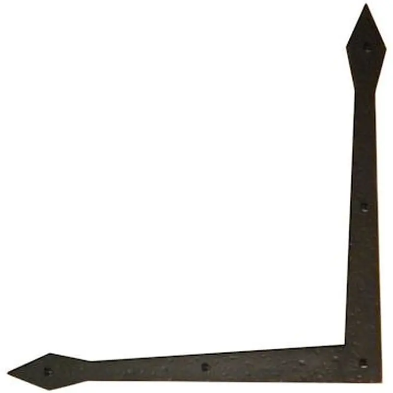 Flat Corner Strap with Diamond Ends, 18" x 18"