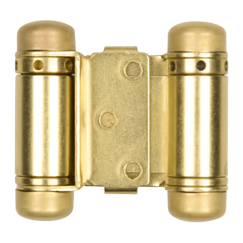 Light Duty Double Action Spring HingeSatin Brass / Small