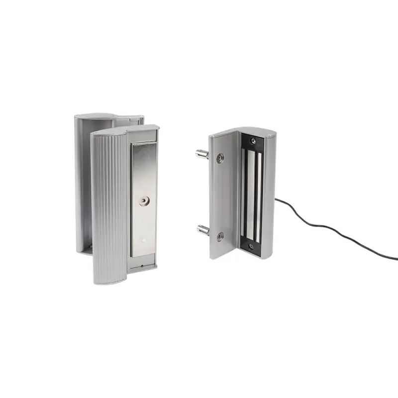 Locinox MAG Electromagnetic Lock With Integrated HandlesSilver