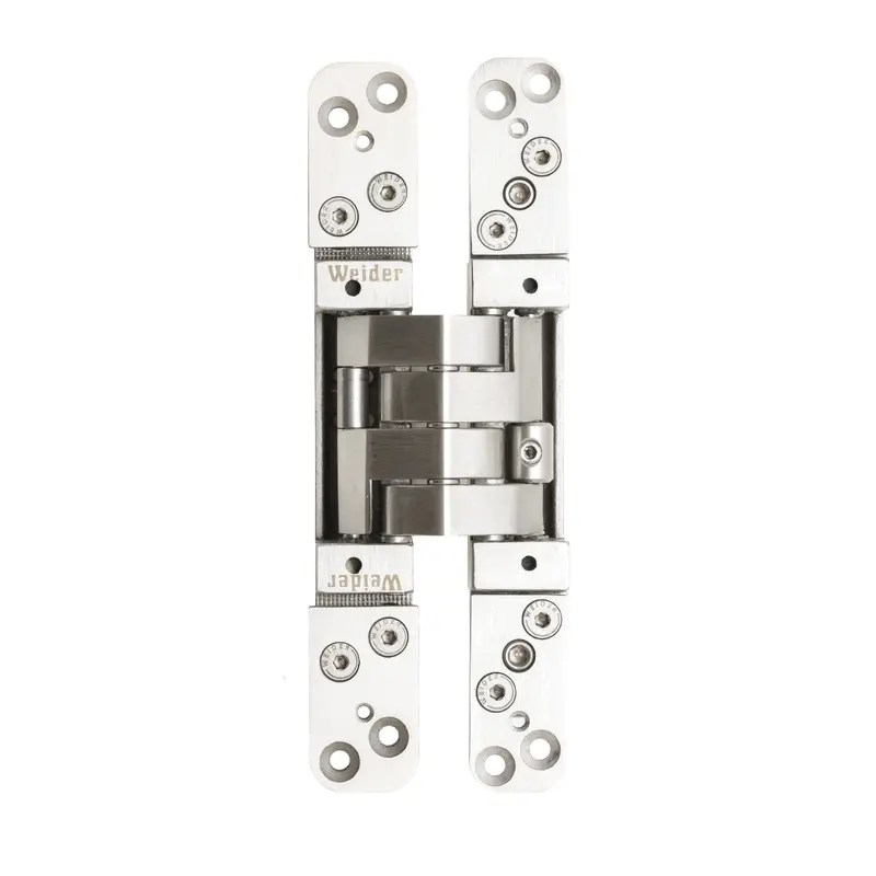 Weider Free Swinging 3D Adjustable Concealed HingesSatin Stainless Steel