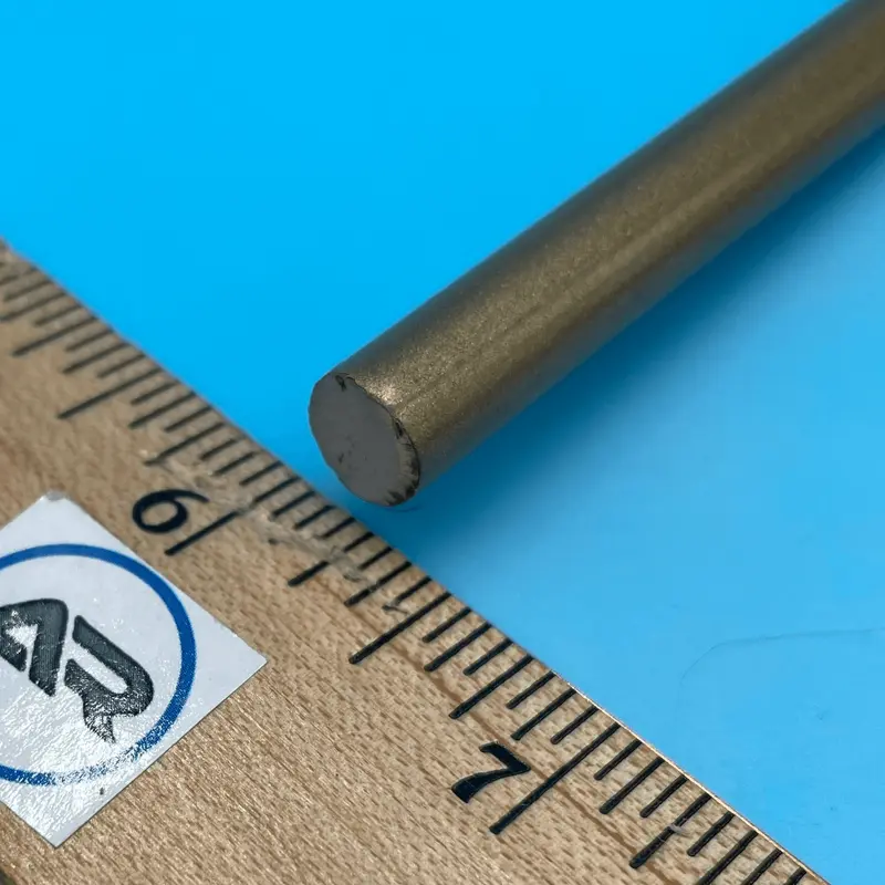 3/8" Brass Painted Steel Curtain Rods - 12' - Cut To Ship - Pack of 1-1294" and 50" / Pack of 1