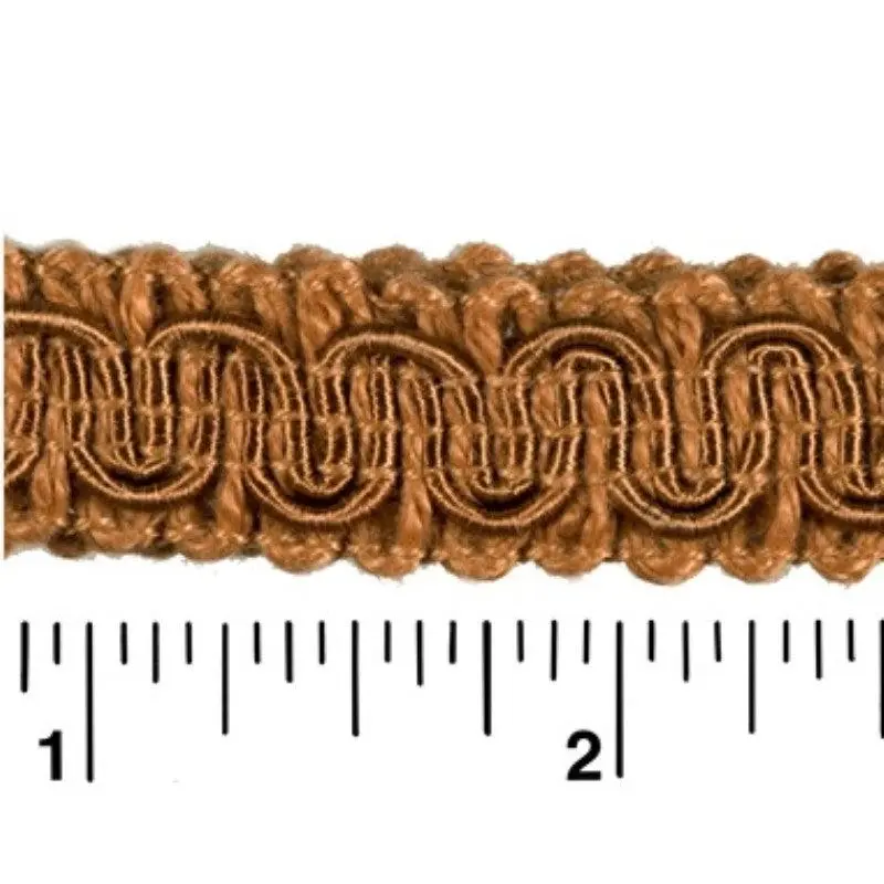 Rayon Scroll Gimp - K50 Terra Cotta 36 Yards