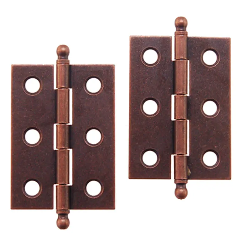 Steel Ball Tipped Hinge, 2"Antique Copper