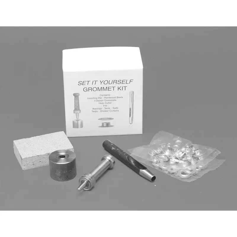 C.S. Osborne Home Grommet Kit/ - Nickel 13/16" - 6