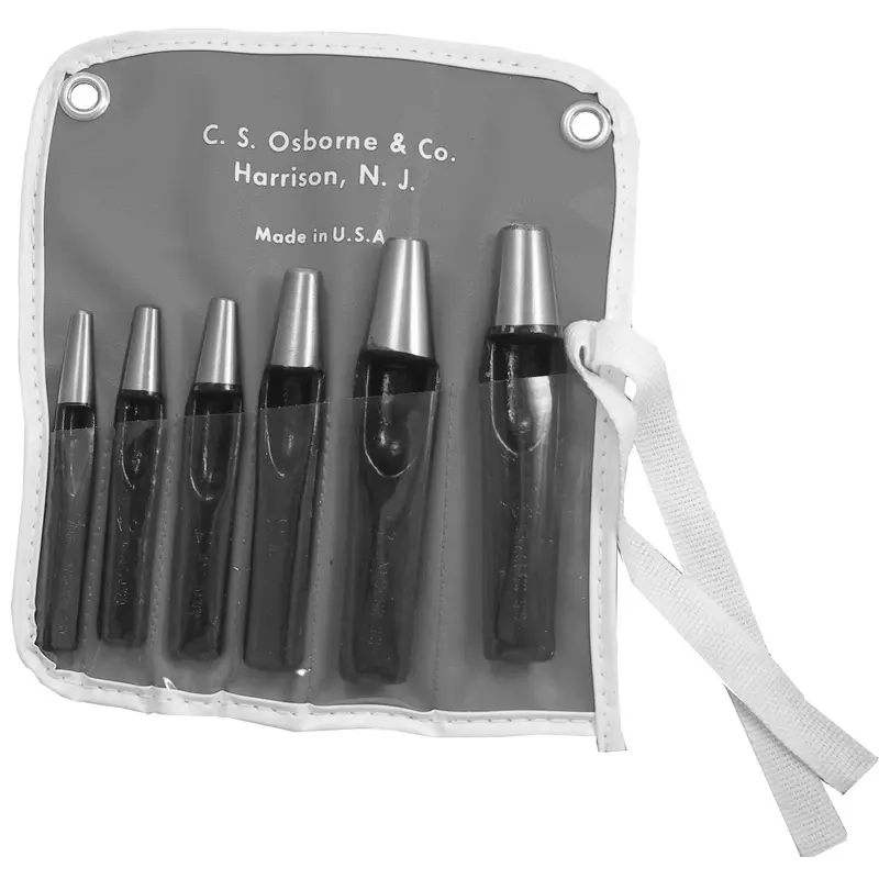C.S. Osborne Grommet Hole Cutter Set