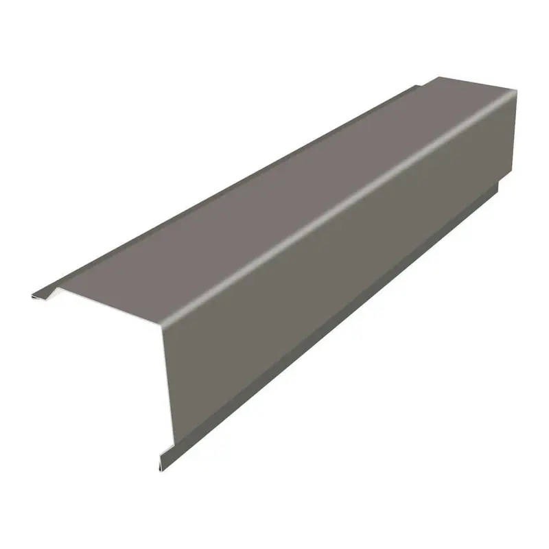 10 ft. 29-Gauge Galvalume GR2 Gable Rake Flashing in Gray7.479 / each