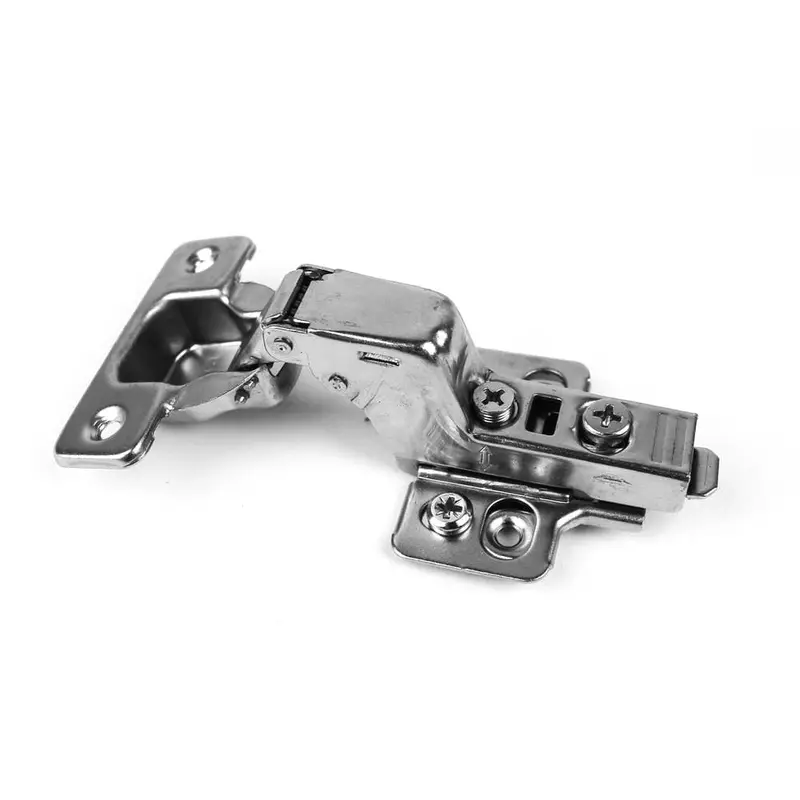 110-Degree 35 mm Inset Overlay Soft Close Frameless Cabinet Hinges with Installation Screws (20-Pairs)8.9 / package