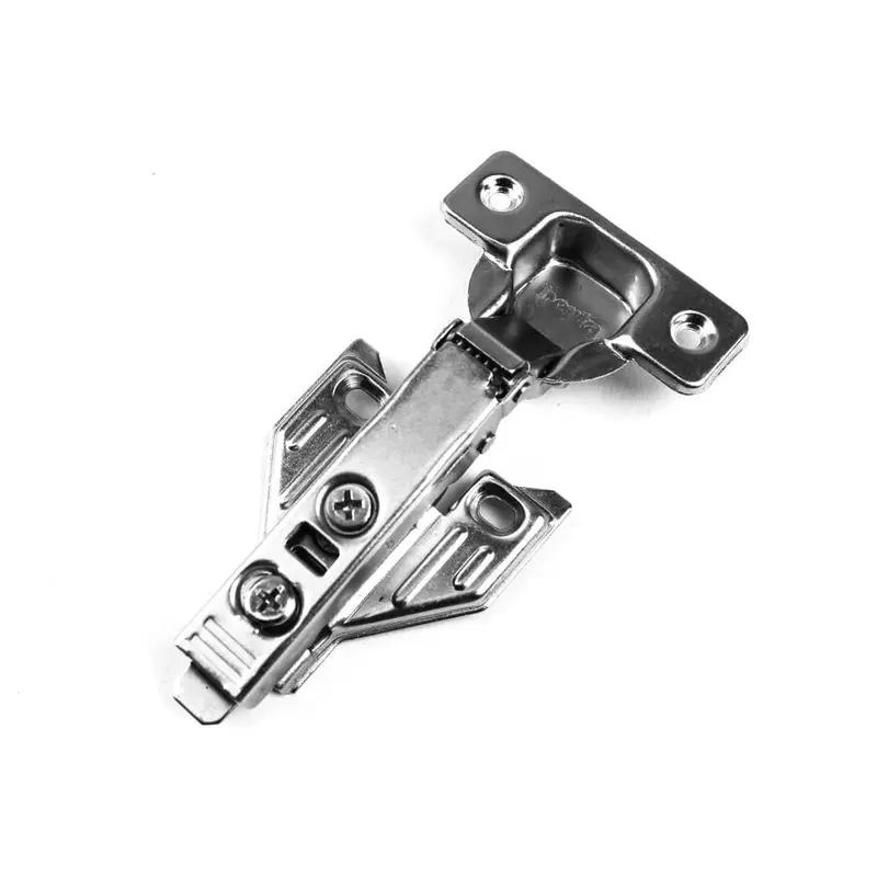 110-Degree 35 mm 1/2 in. Overlay Soft Close Face Frame Cabinet Hinges with Installation Screws (1-Pair)0.5 / package