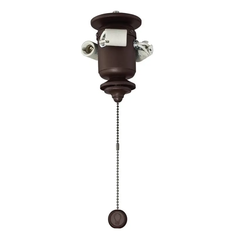 3-Light Oil-Rubbed Bronze Ceiling Fan Bowl Fitter LED Light Kiteach