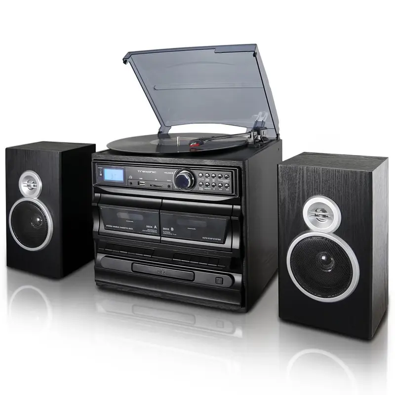 3-Speed Turntable with Wired Shelf Speakers8.00 / each