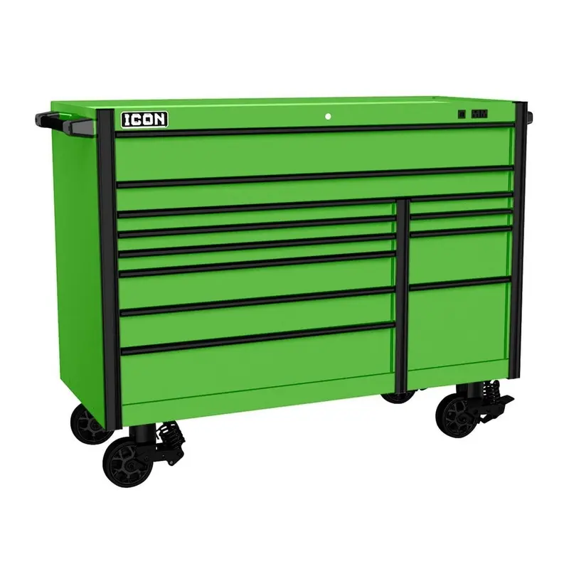 56 in. x 25 in. Professional Roller Cabinet - Green