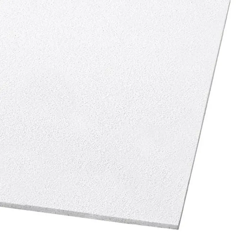 Armstrong Ceilings 48-in x 24-in Dune 8-Pack White Smooth 15/16-in Drop Acoustic Panel Ceiling Tilessq/ft