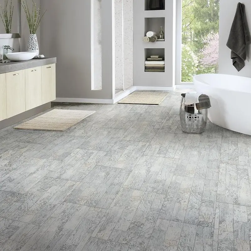 Armstrong Flooring Terraza 12x24 12-in x 24-in Sand Dollar Peel and Stick Vinyl Tilesq/ft