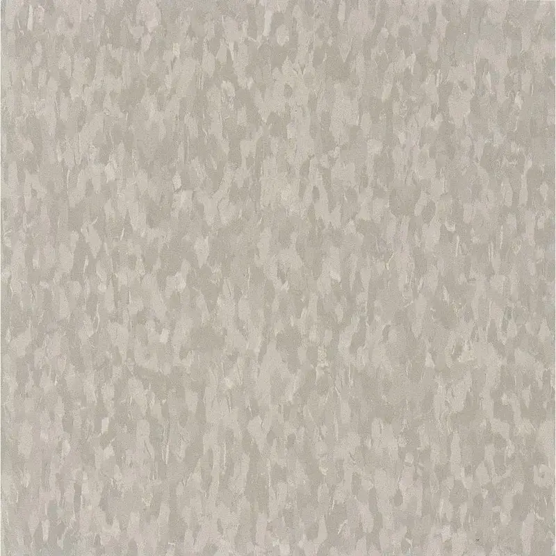 Armstrong Imperial Texture VCT 12 in. x 12 in. Dusty Miller Standard Excelon Commercial Vinyl Tile (45 sq. ft. / case)Pearl White / Case//sq. ft.