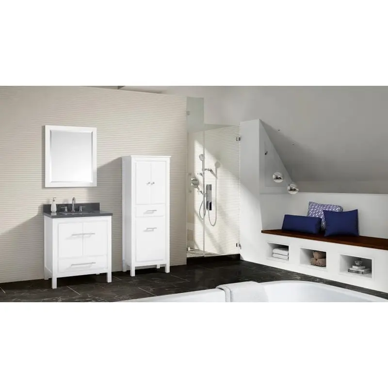 Avanity 25-in Gray Quartz Bathroom Vanity TopGray