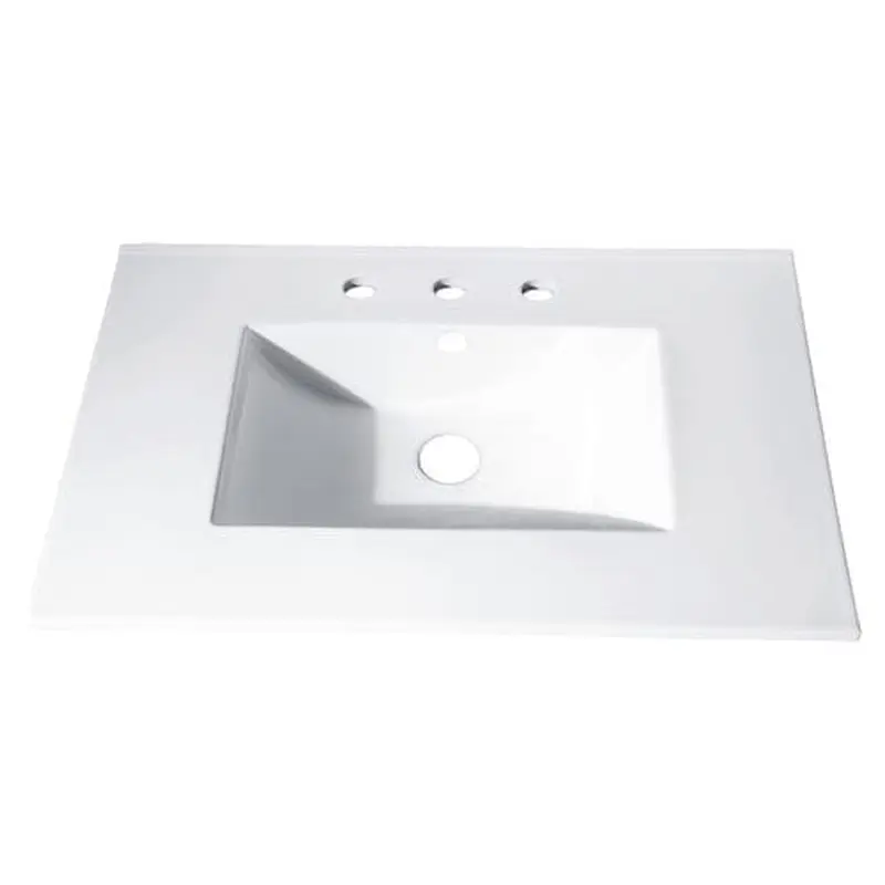 Avanity Loft 37-in White Vitreous China Bathroom Vanity Top