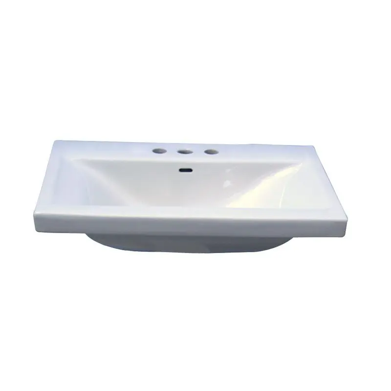 Barclay Products Mistral 510 Wall-Hung Bathroom Sink in WhiteWhite / 27