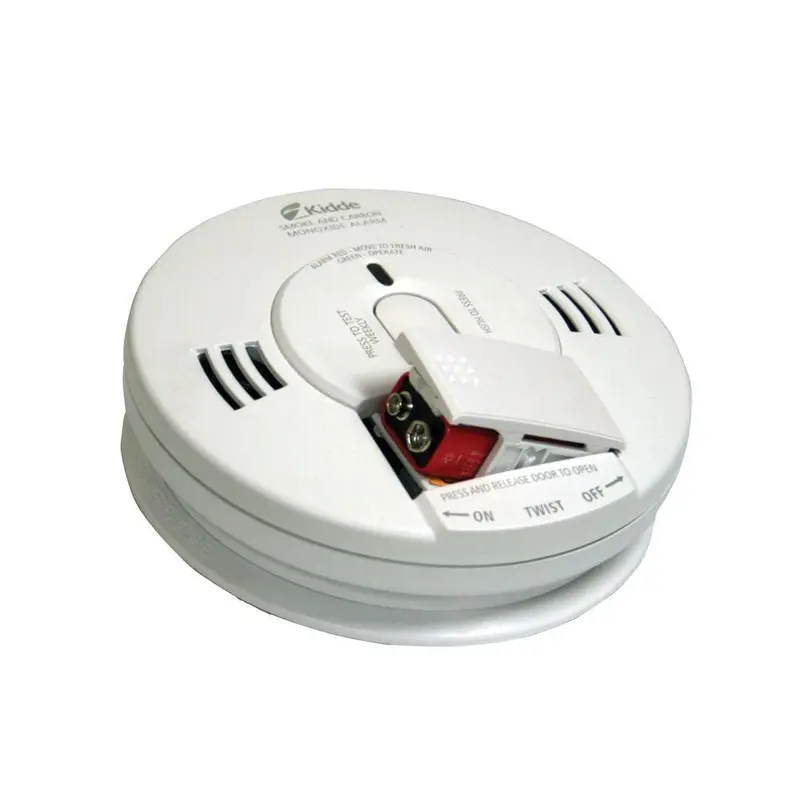 Battery Operated Smoke and Carbon Monoxide Combination Detector with Voice Alarm and Photoelectric Sensor1.2 / each
