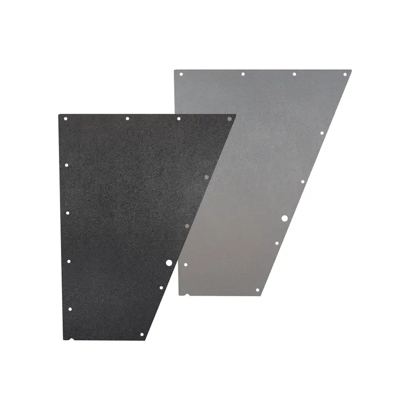 ABS Plastic Trim Panel - Right Rear Front Half [Vanagon]Black