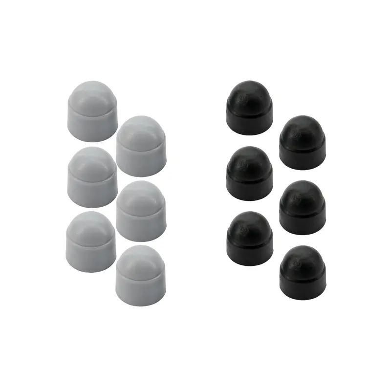 Luggage Rack and Lifting Gear Nut Cover [Vanagon] (Pack of 6)Black